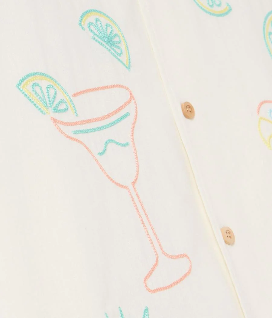 Men's Tequilin' Time Linen Cabana Shirt - Image 7