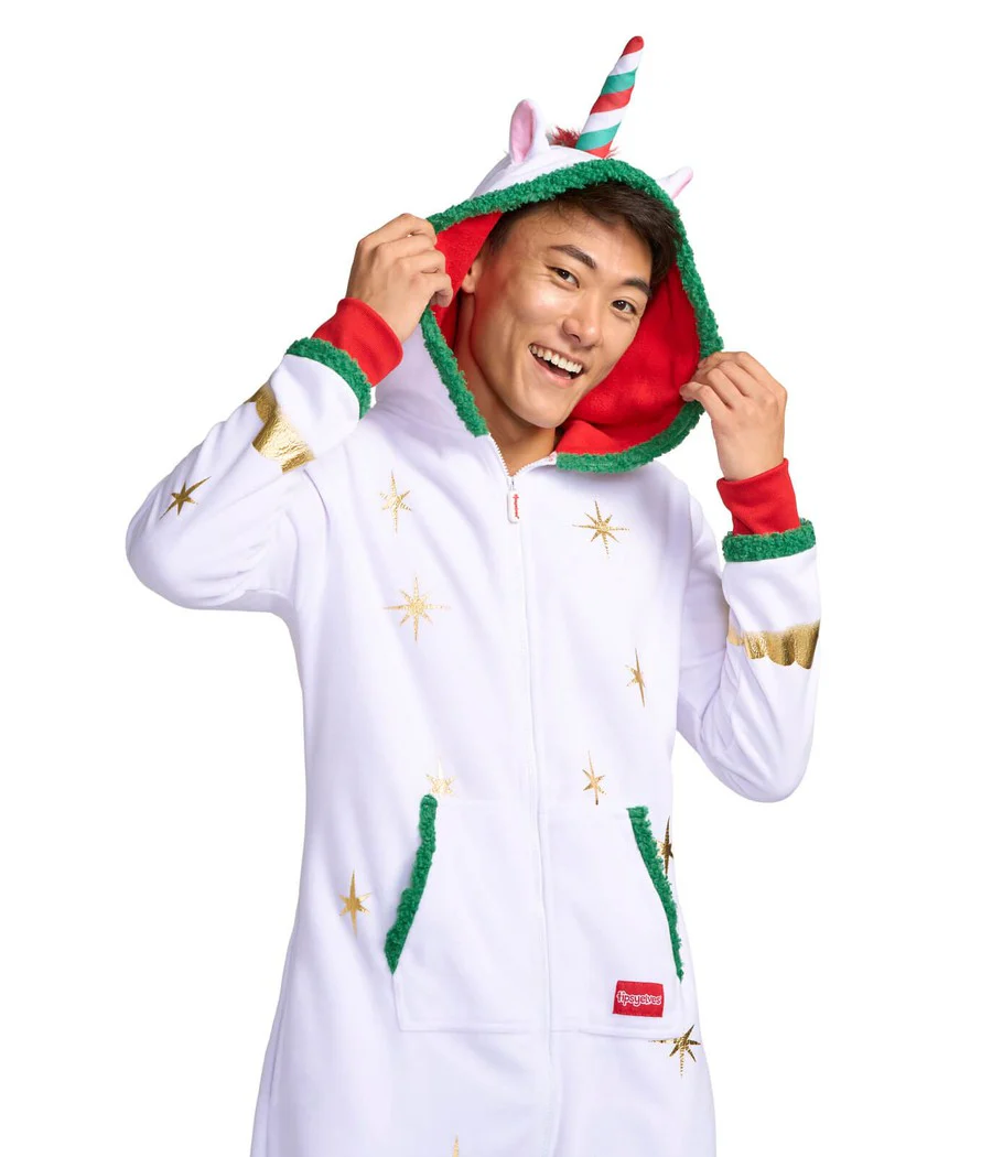 Men's Festive Fantasy Unicorn Jumpsuit - Image 3