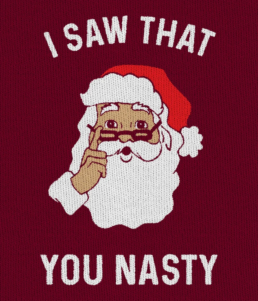 Men's You Nasty Ugly Christmas Sweater - Image 2