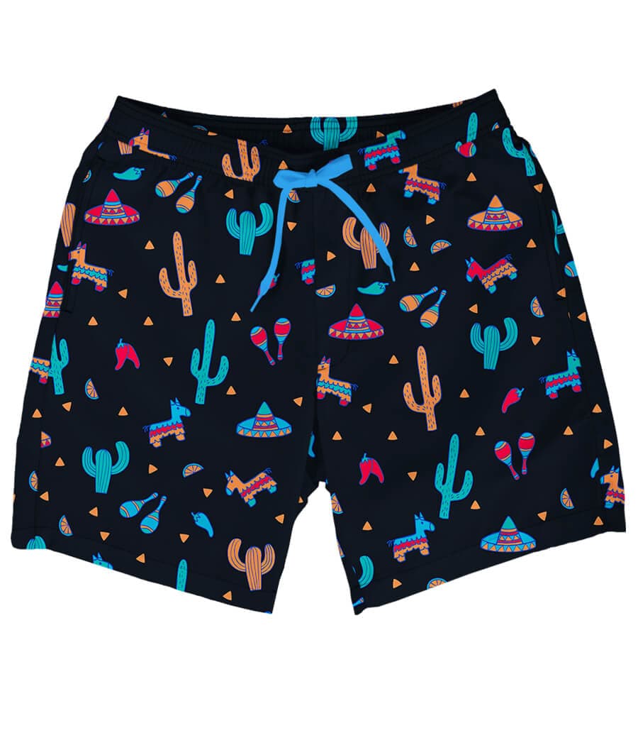 Midnight Fiesta Stretch Swim Trunks - 7.5" Inseam - Image 5