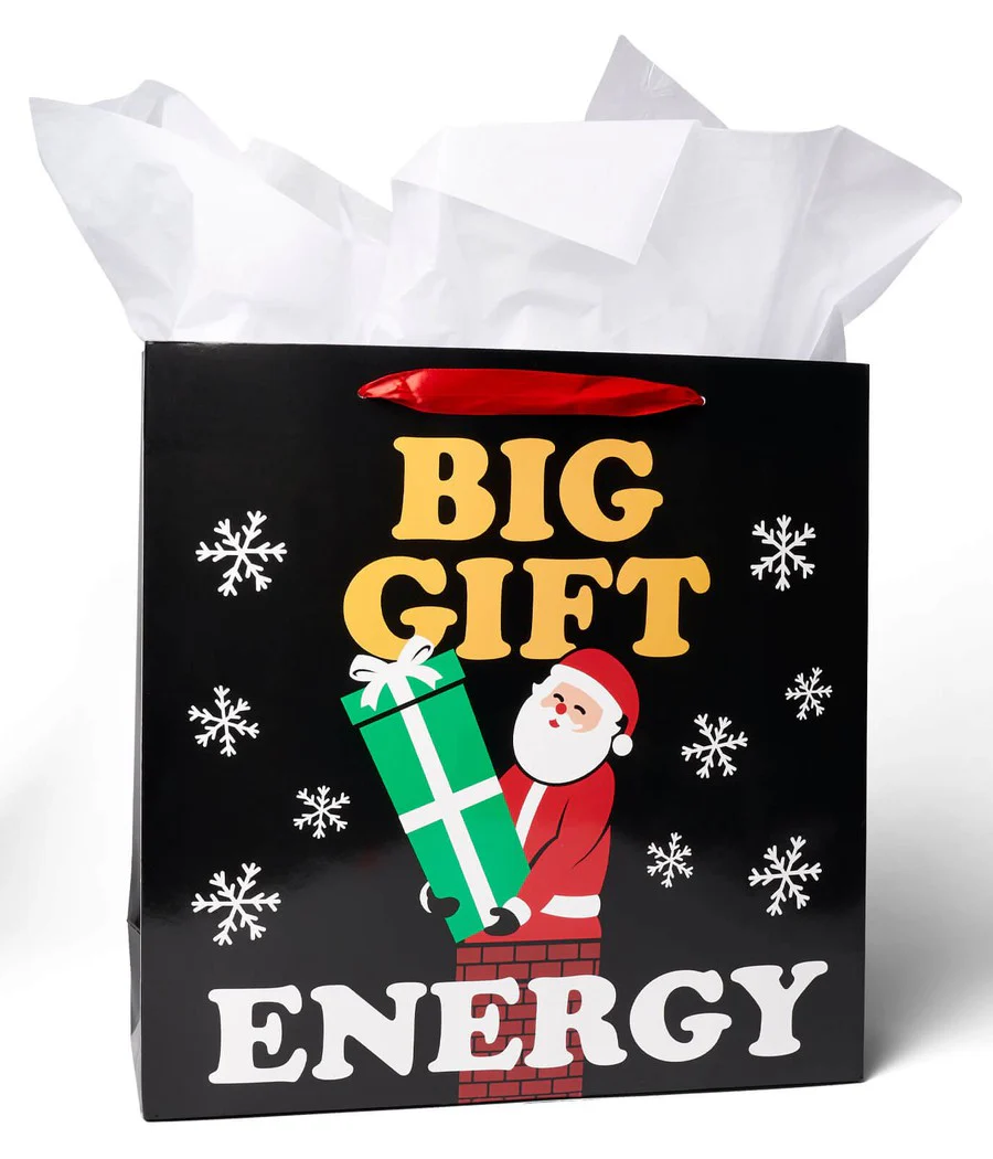 Naughty Santa Gift Bags - Set of 6 - Image 4