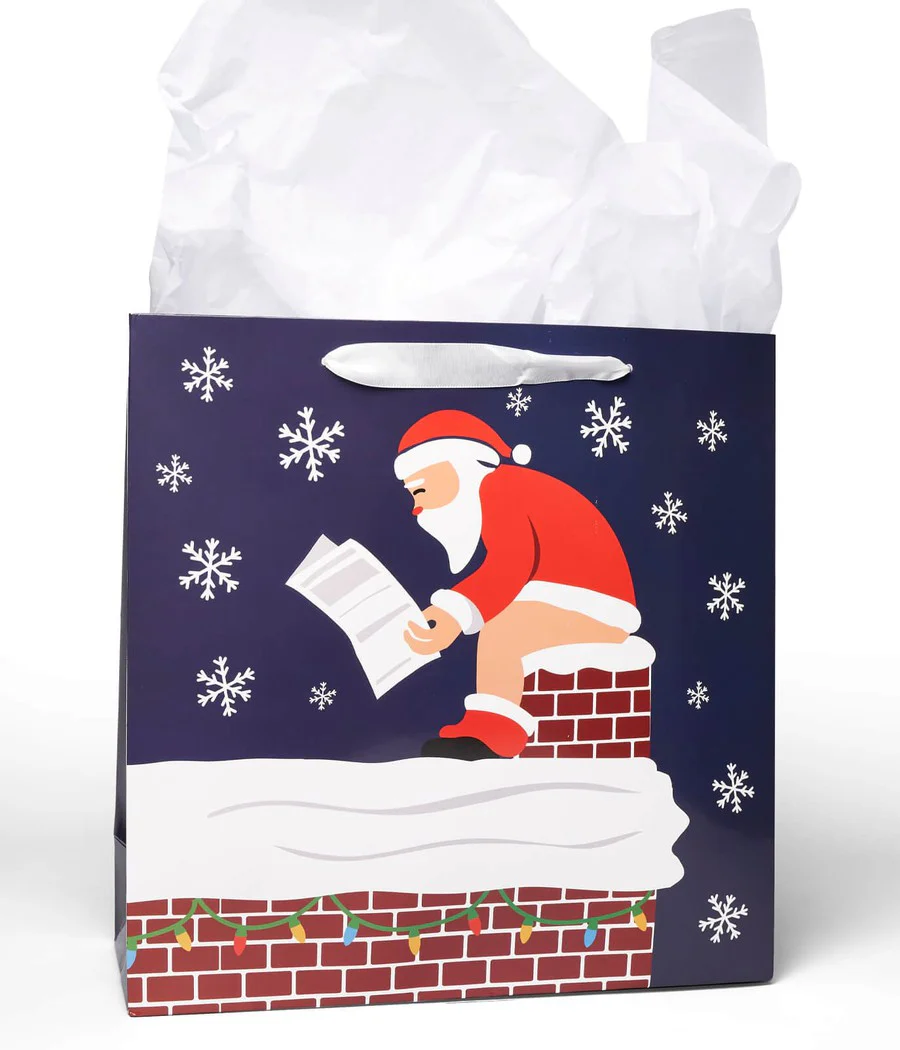 Naughty Santa Gift Bags - Set of 6 - Image 6