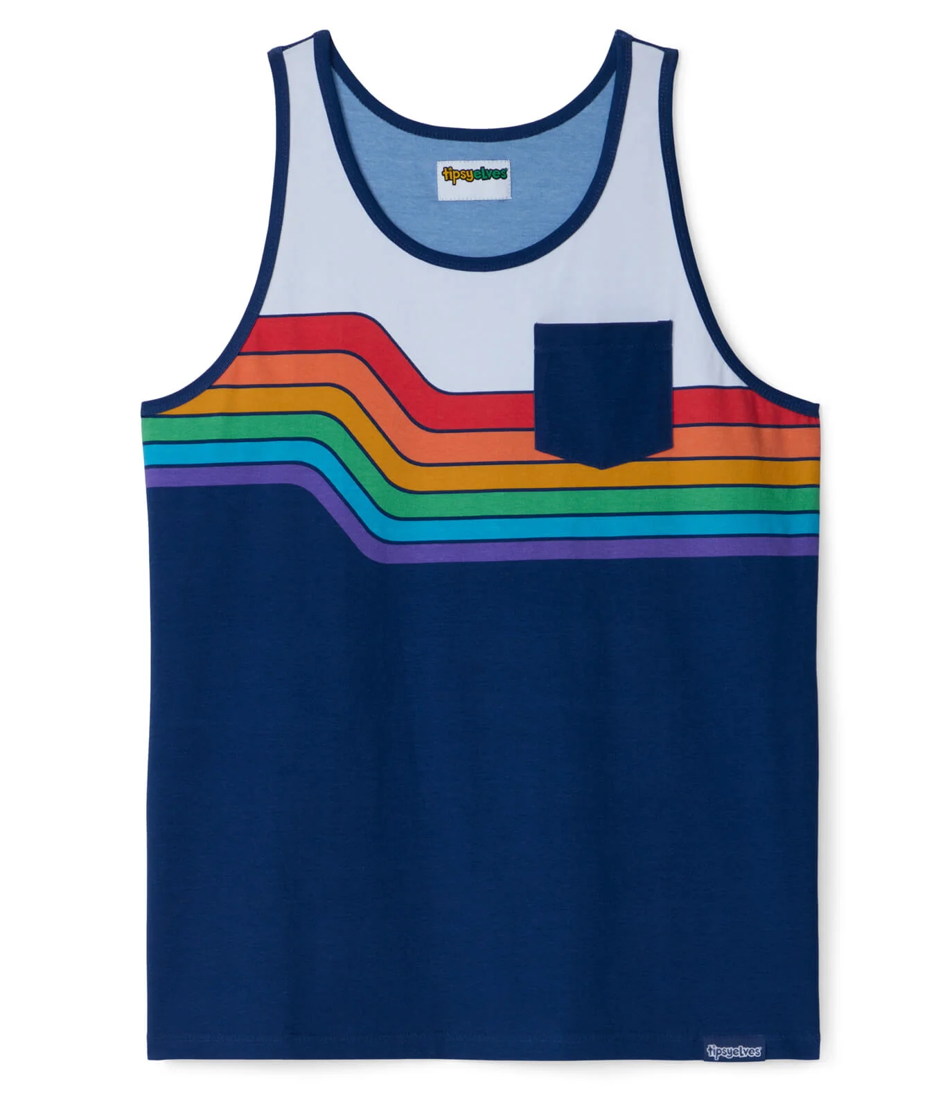 Color Cruise Rainbow Tank Top