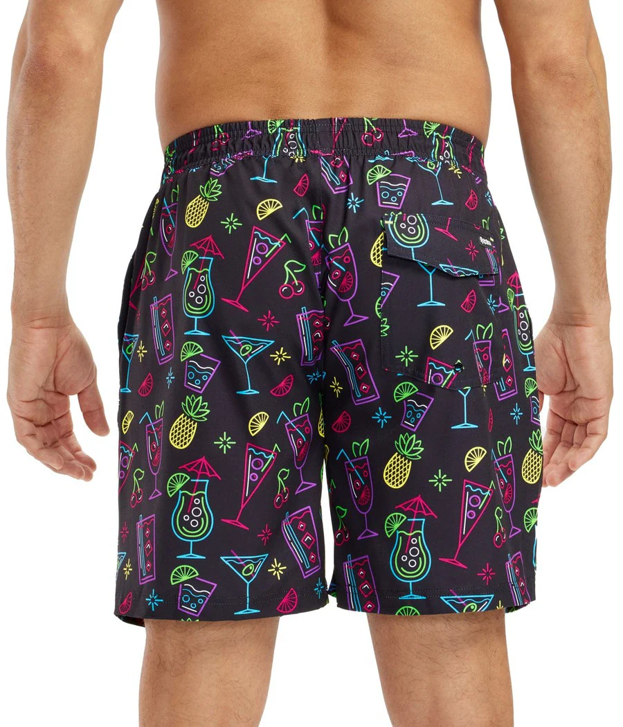 Neon Nightcap Stretch Swim Trunks - 7.5" Inseam - Image 4