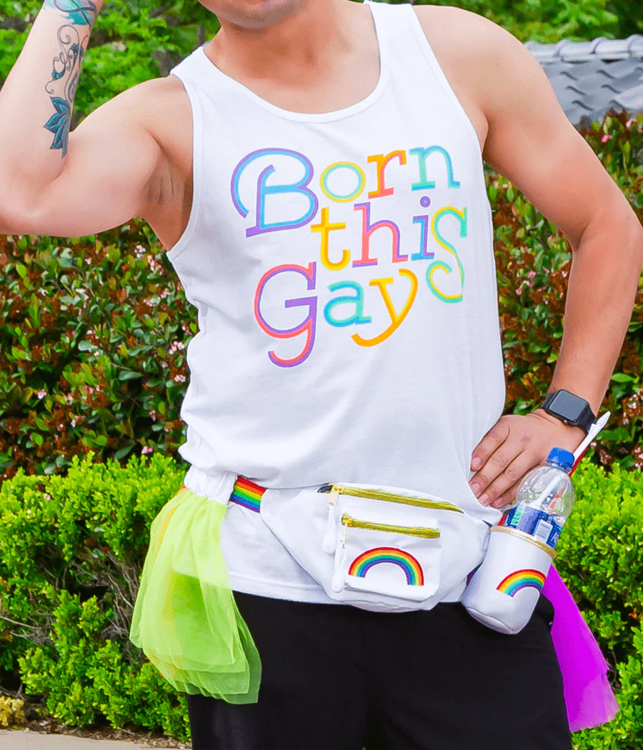 Over the Rainbow Fanny Pack with Drink Holder - Image 5