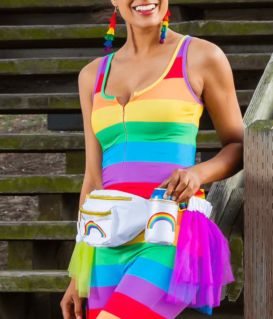 Over the Rainbow Fanny Pack with Drink Holder - Image 6