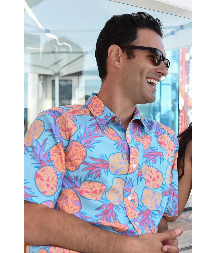 Men's Pina Colada Hawaiian Shirt - Image 4