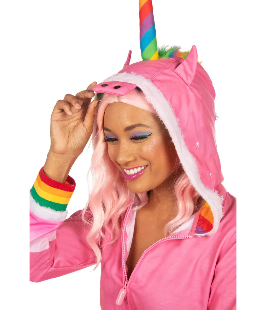 Pink Unicorn Costume Dress - Image 3
