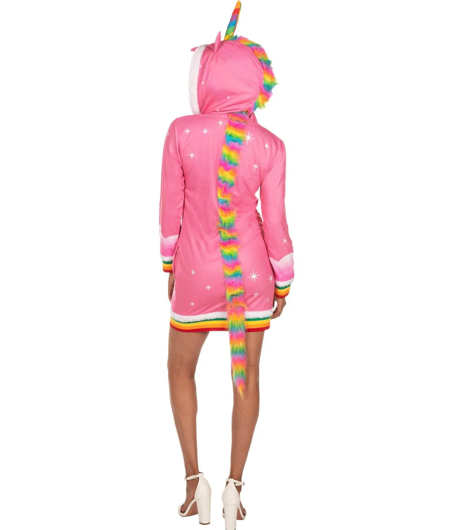 Pink Unicorn Costume Dress - Image 4