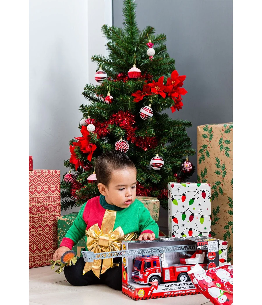 Baby / Toddler Little Present Ugly Christmas Sweater - Image 3
