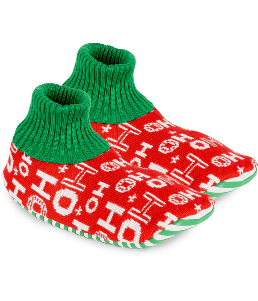 Ho Ho Ho Slipper Socks - Image 4