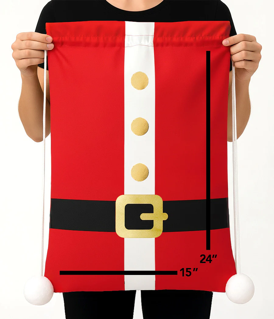 Premium Oversized Santa Gift Bag - Image 5