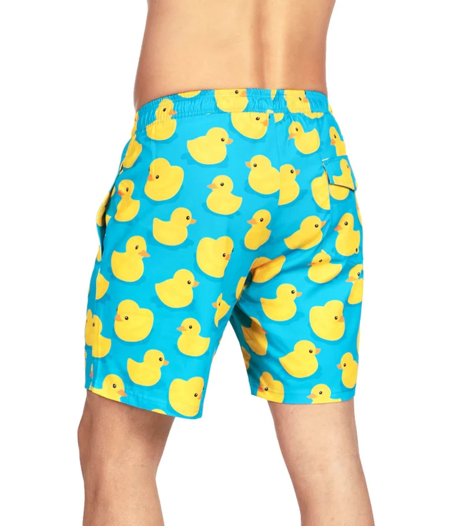 Rubber Ducky Stretch Swim Trunks - 7.5" Inseam - Image 5