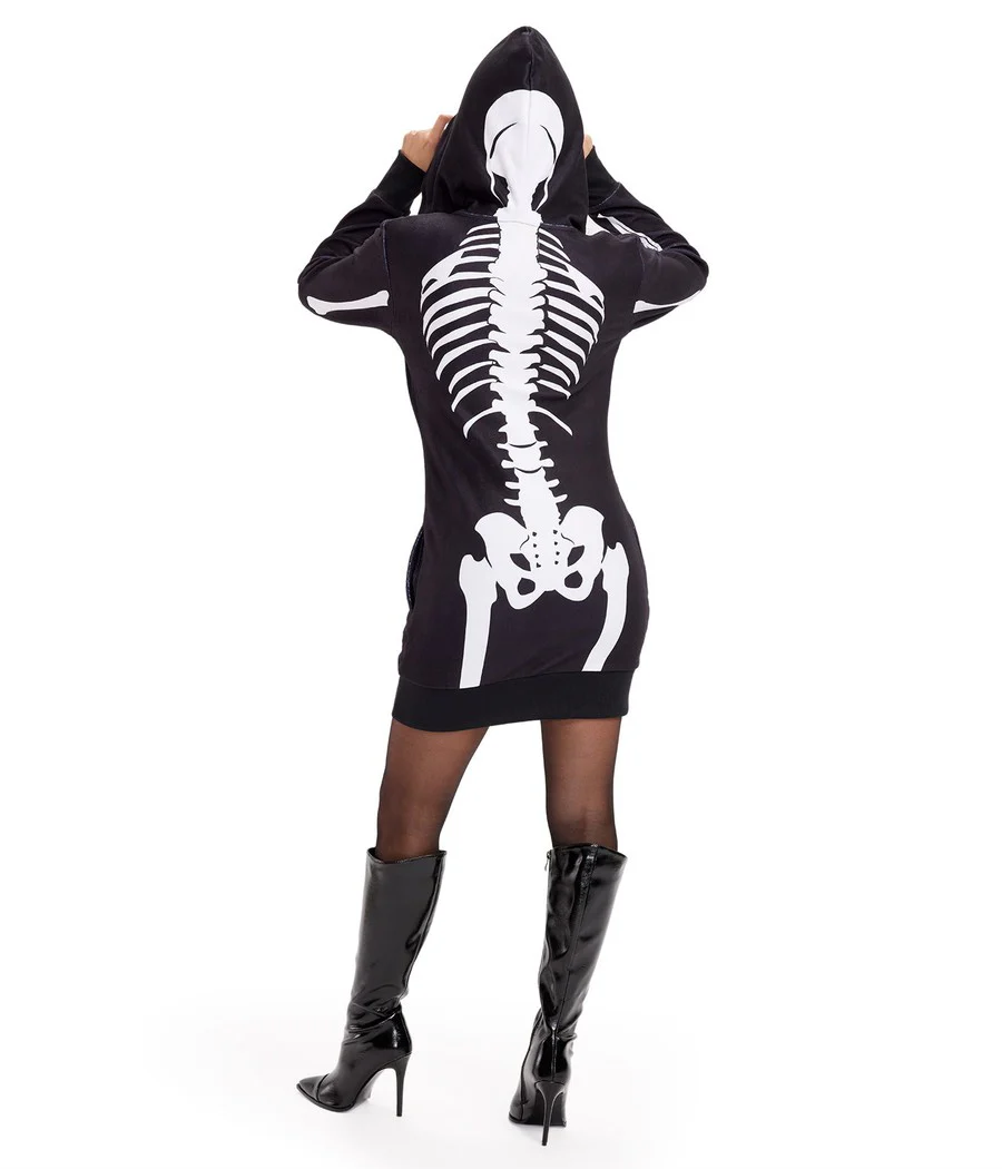 Skeleton Costume Dress - Image 2