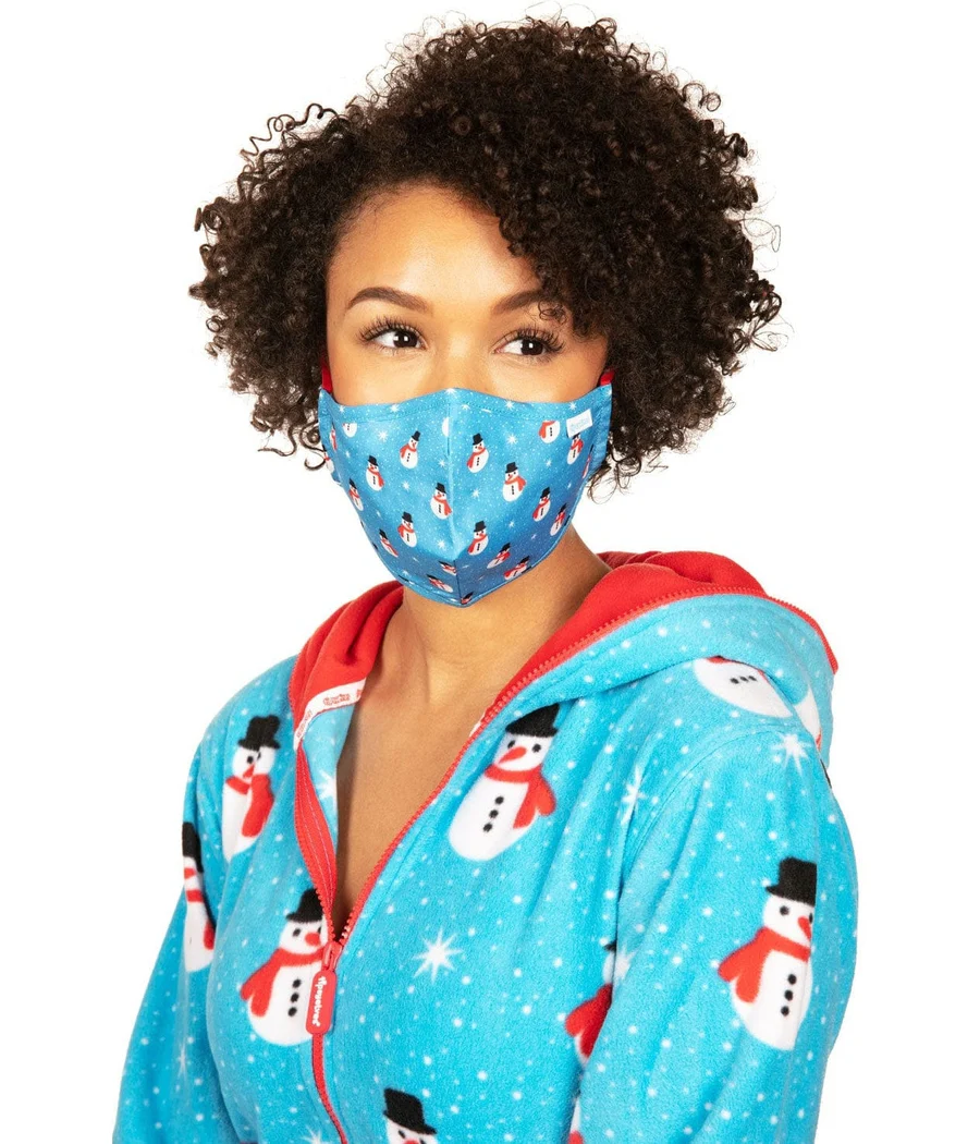 Snowman is an Island Face Mask - Image 2