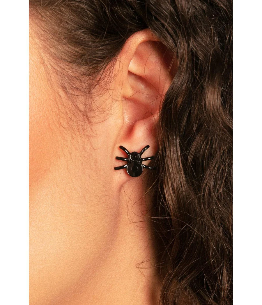 Spider Stud Earrings - Image 2