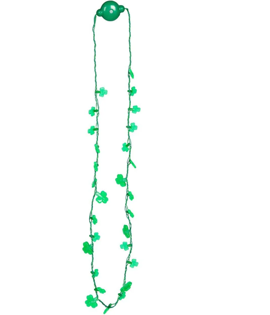 St. Paddy's Light Up Clover Necklace - Image 5