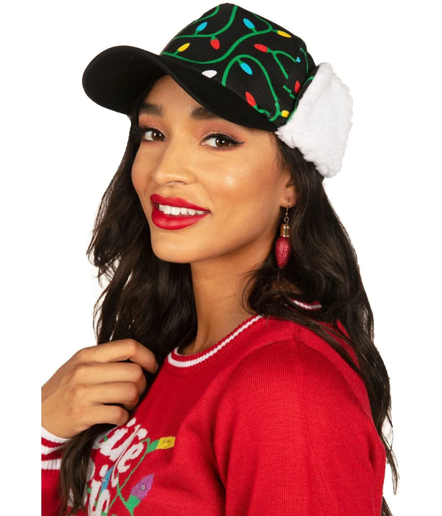 String of Christmas Lights Hat - Image 2