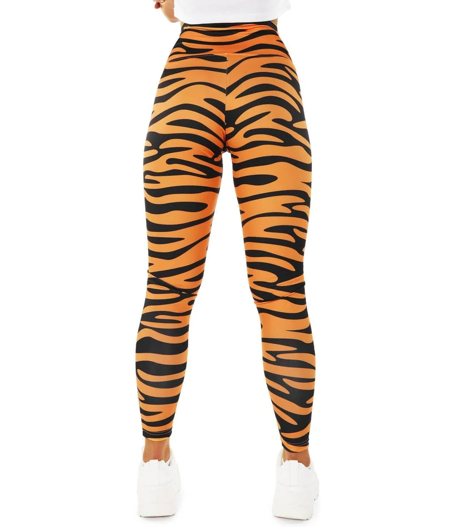 Tiger High Waisted Leggings - Image 2