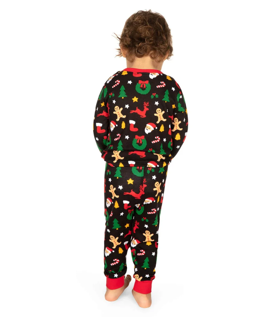 Toddler Boy's Cookie Cutter Crew Neck Pajama Set - Image 3