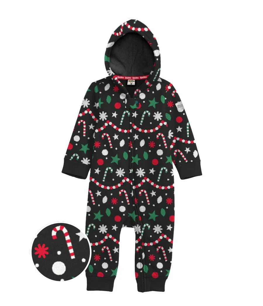 Toddler Boy's Holiday Goodies Jumpsuit - Image 3