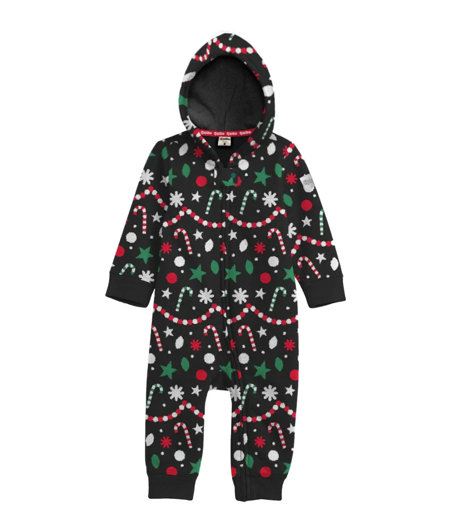 Toddler Boy's Holiday Goodies Jumpsuit - Image 4