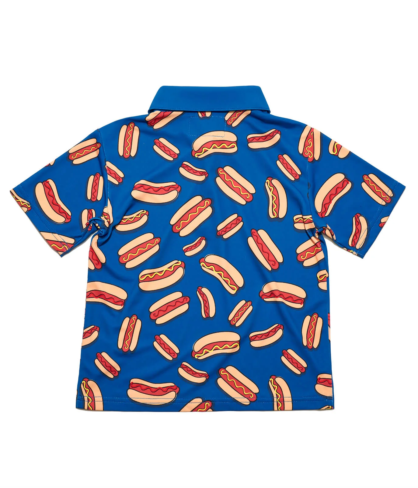 Toddler Boy's Hot Dog Golf Polo - Image 5