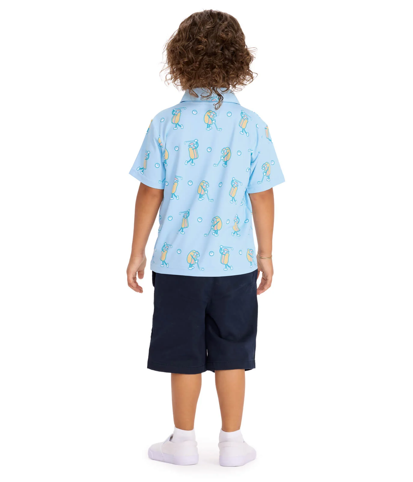 Toddler Boy's Sizzlin' Swing Golf Polo - Image 3