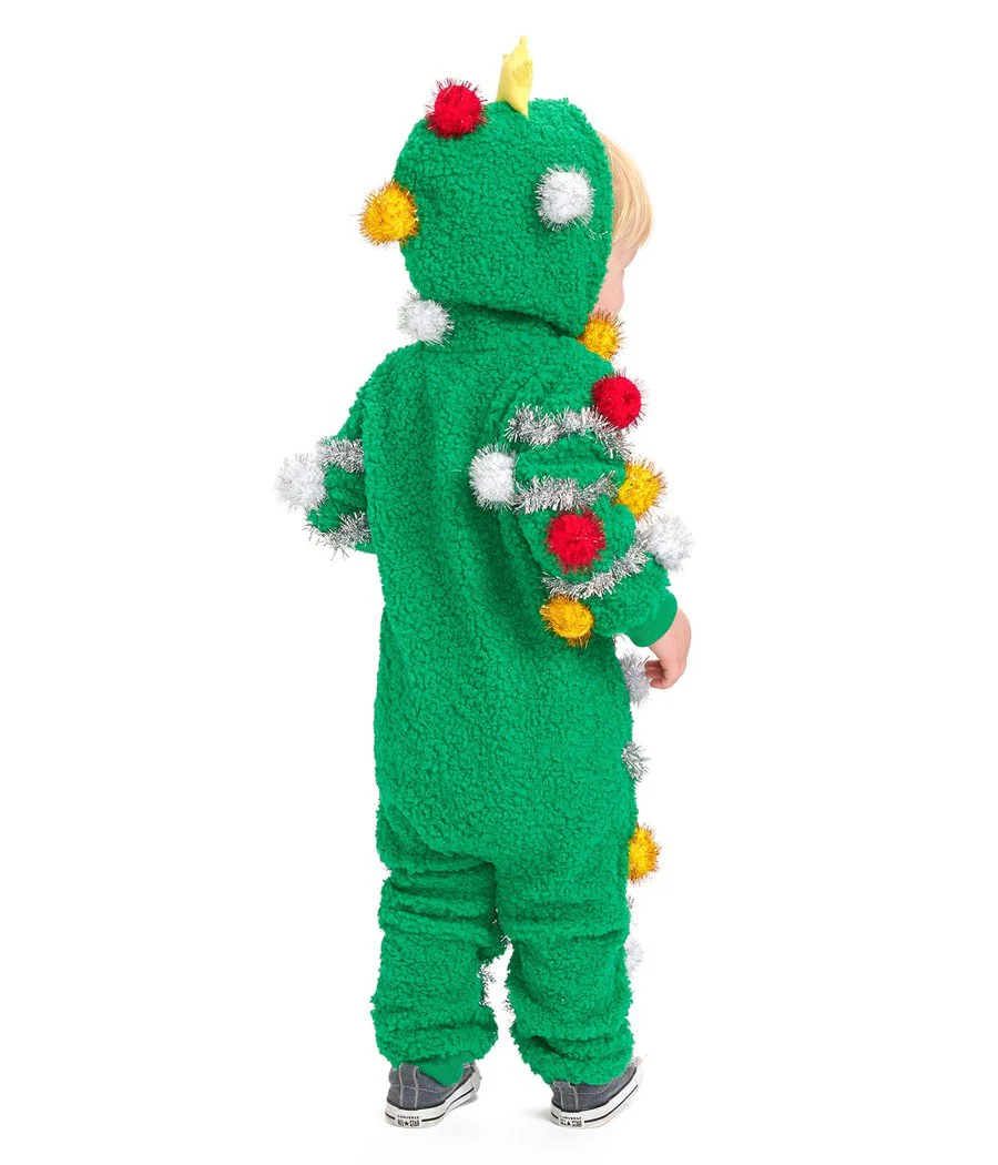 Toddler Boy's Oh Christmas Tree Jumpsuit - Image 2