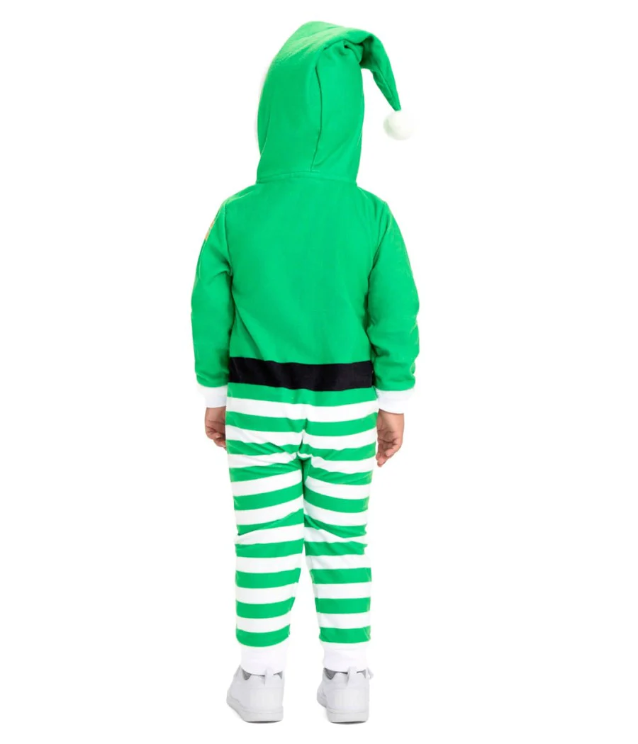Toddler Boy's Elf Jumpsuit - Image 2