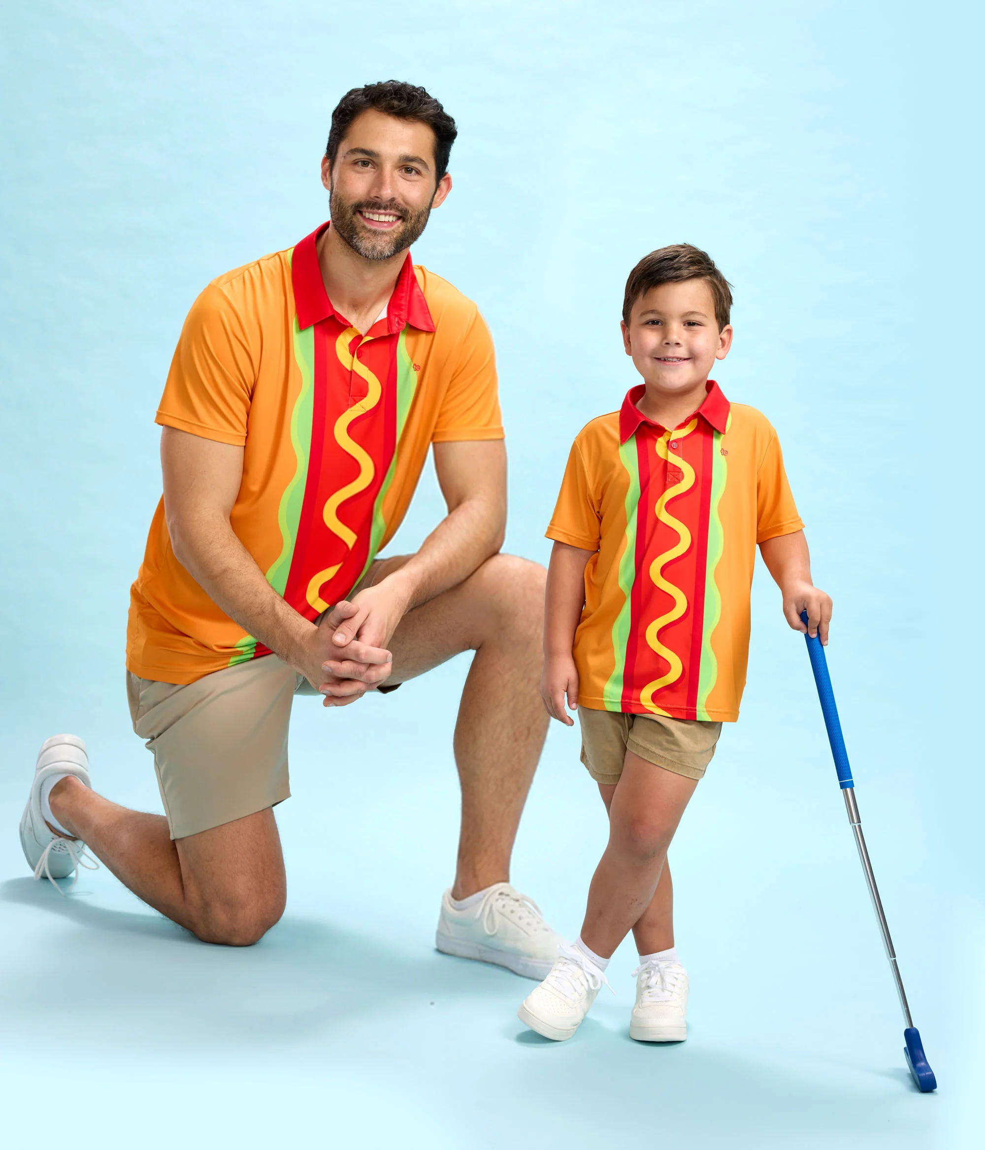Toddler Boy's Hot Dogger Golf Polo - Image 2