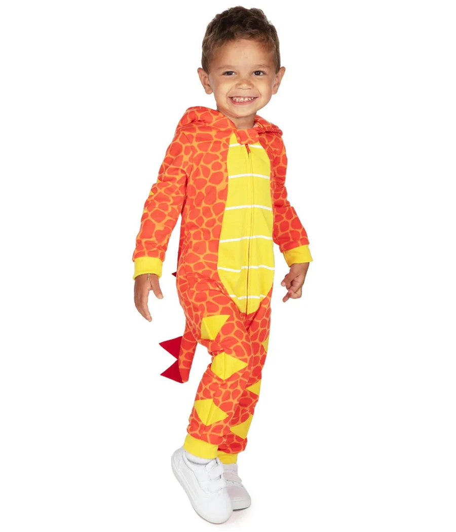 Toddler Boy's T-Rex Dinosaur Costume - Image 4
