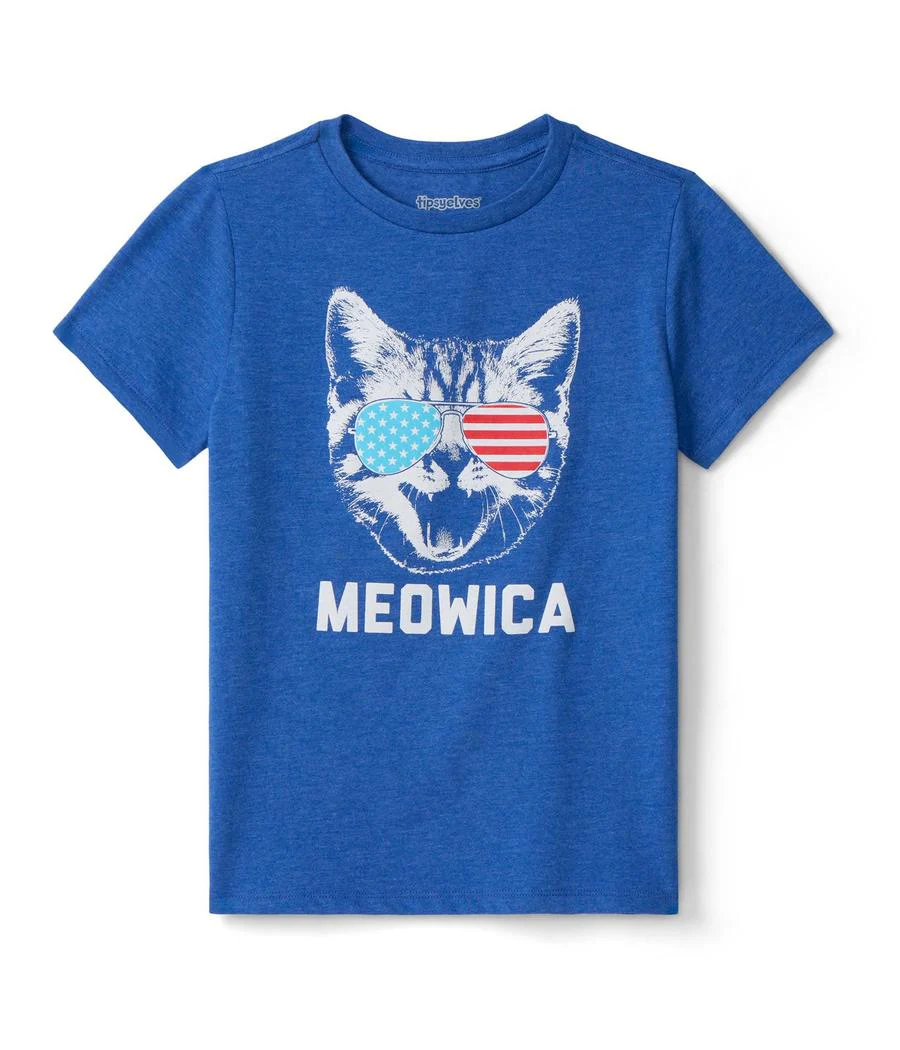 Toddler Girl's Meowica Tee - Image 2