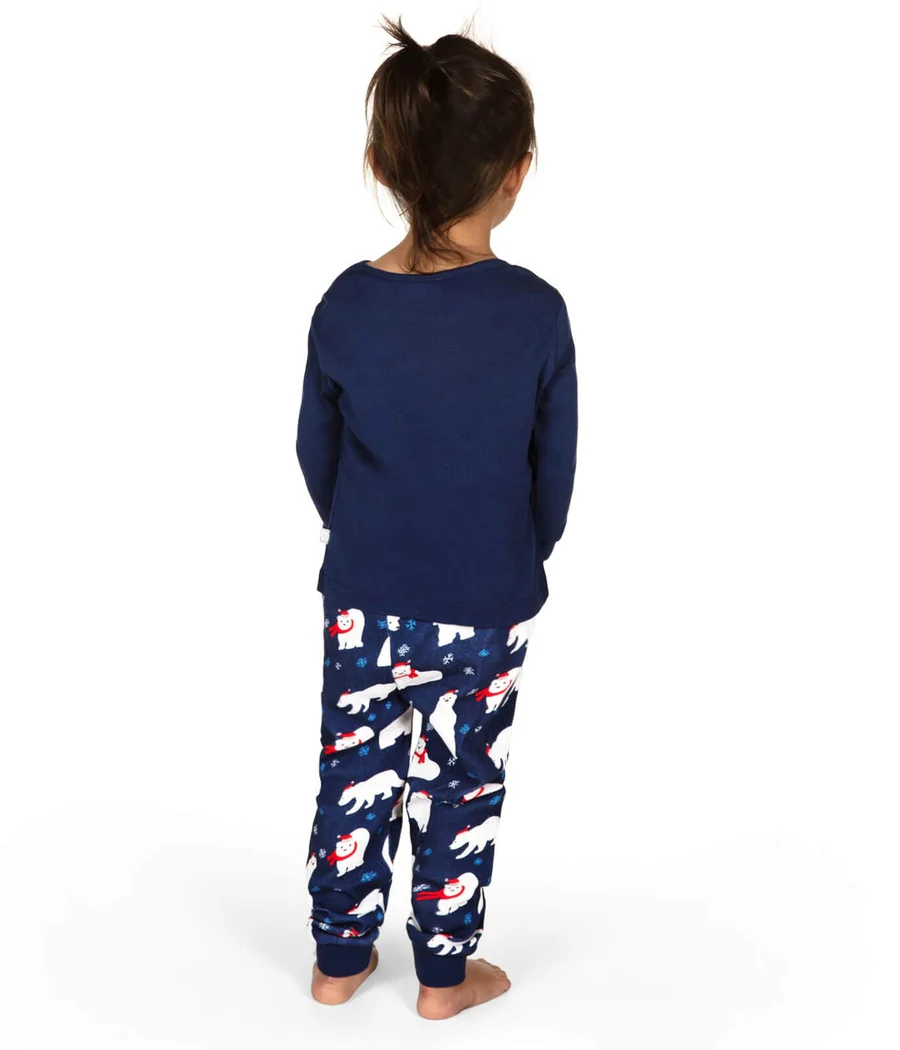 Toddler Girl's Baby Bear Pajama Set - Image 3