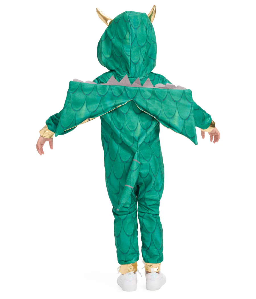 Toddler Girl's Dragon Costume - Image 2