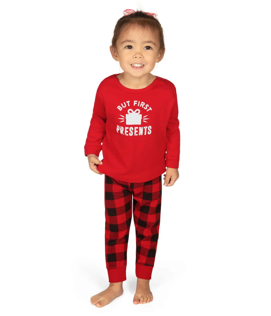 Toddler Girl's First Presents Pajama Set - Image 2