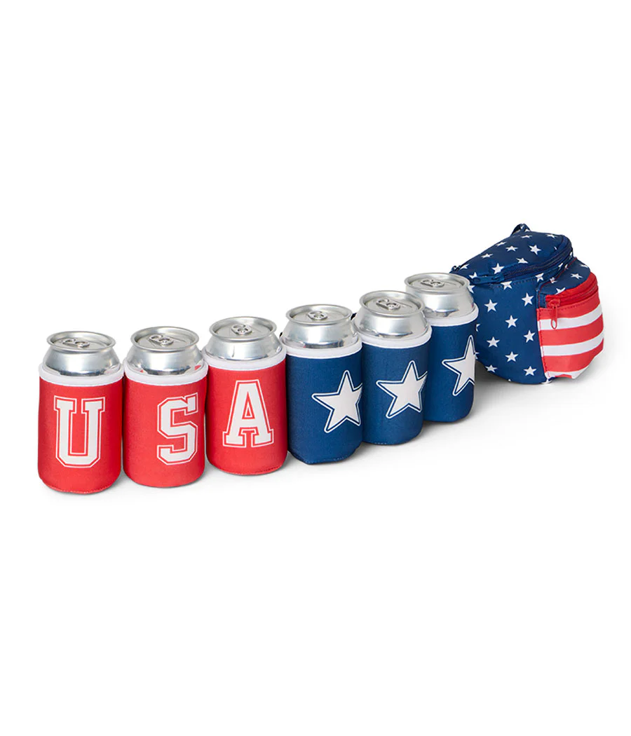 USA Fanny Pack with 6 Drink Holders - Image 8
