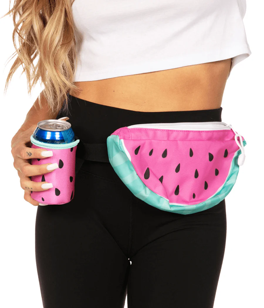 Watermelon 3D Fanny Pack with Drink Holder - Image 2