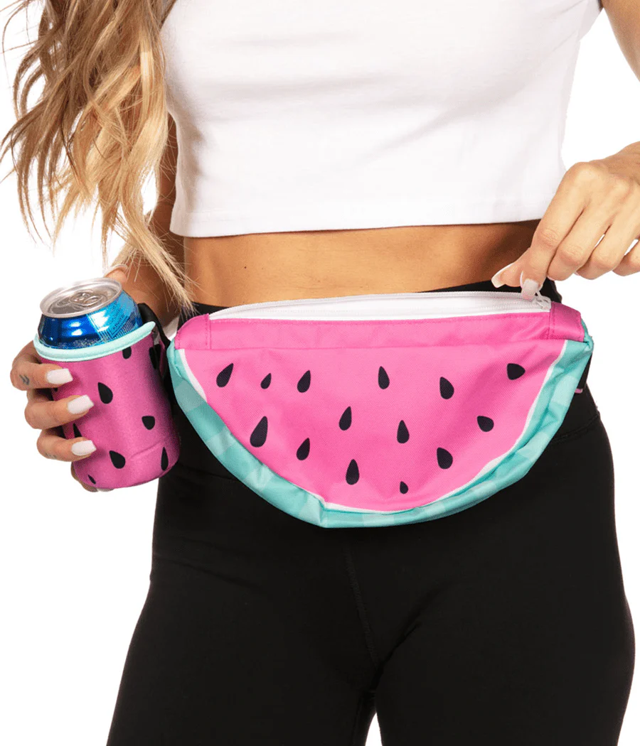 Watermelon 3D Fanny Pack with Drink Holder - Image 4