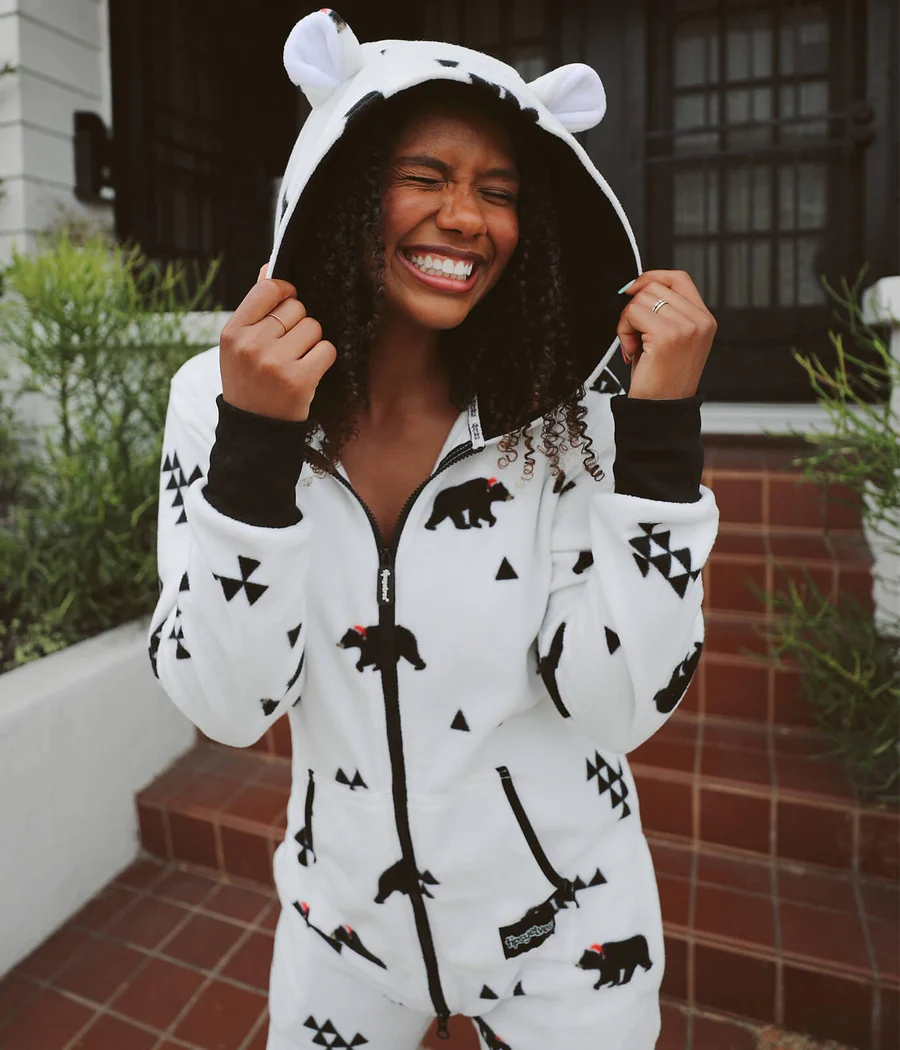 Women's Beary Christmas Jumpsuit - Image 6