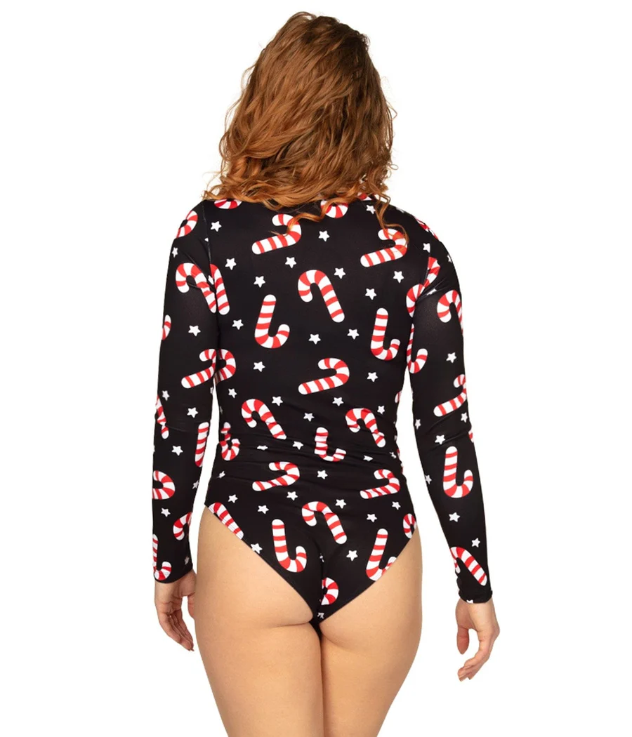 Candy Cane Lane Bodysuit - Image 3