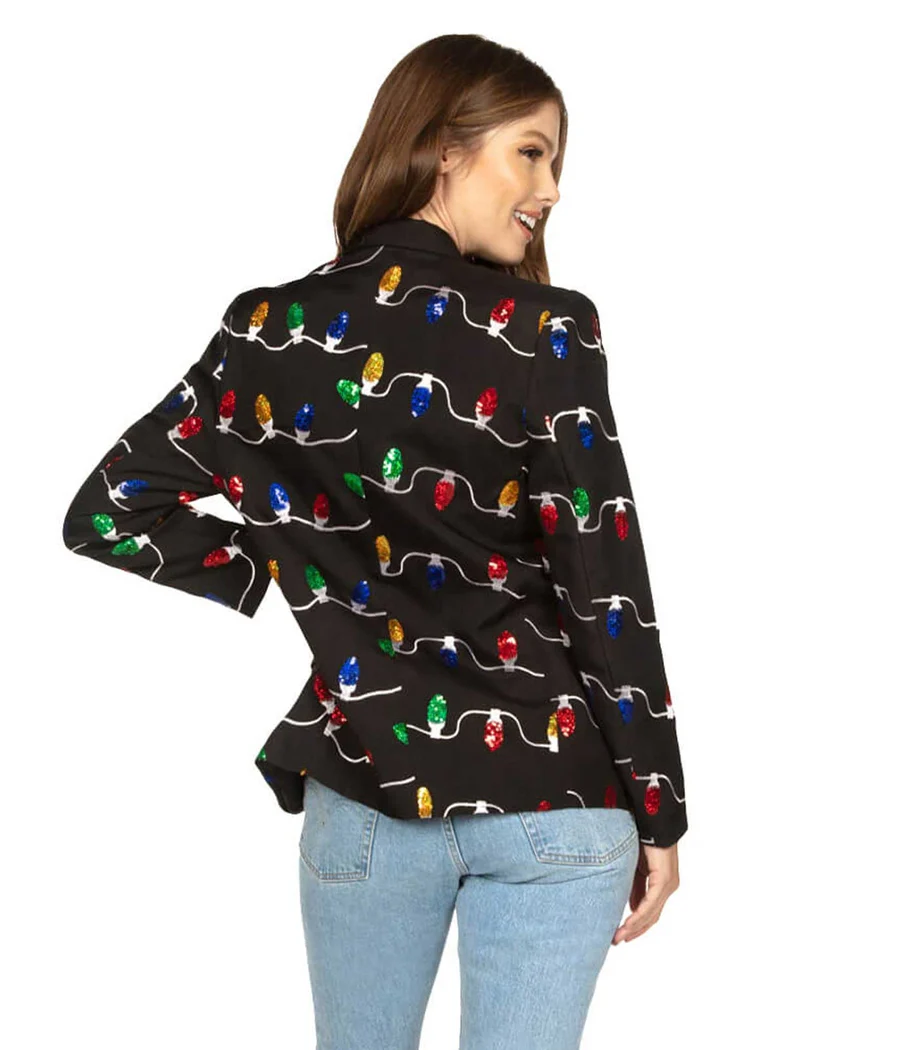 Women's Sequin Tangle Wrangler Blazer - Image 2