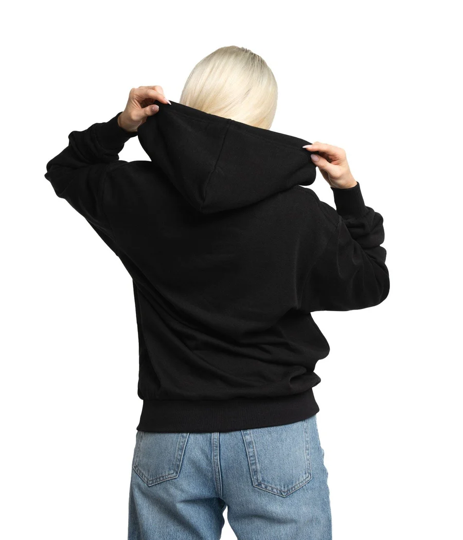 Women's Black DARE Hoodie - Image 3