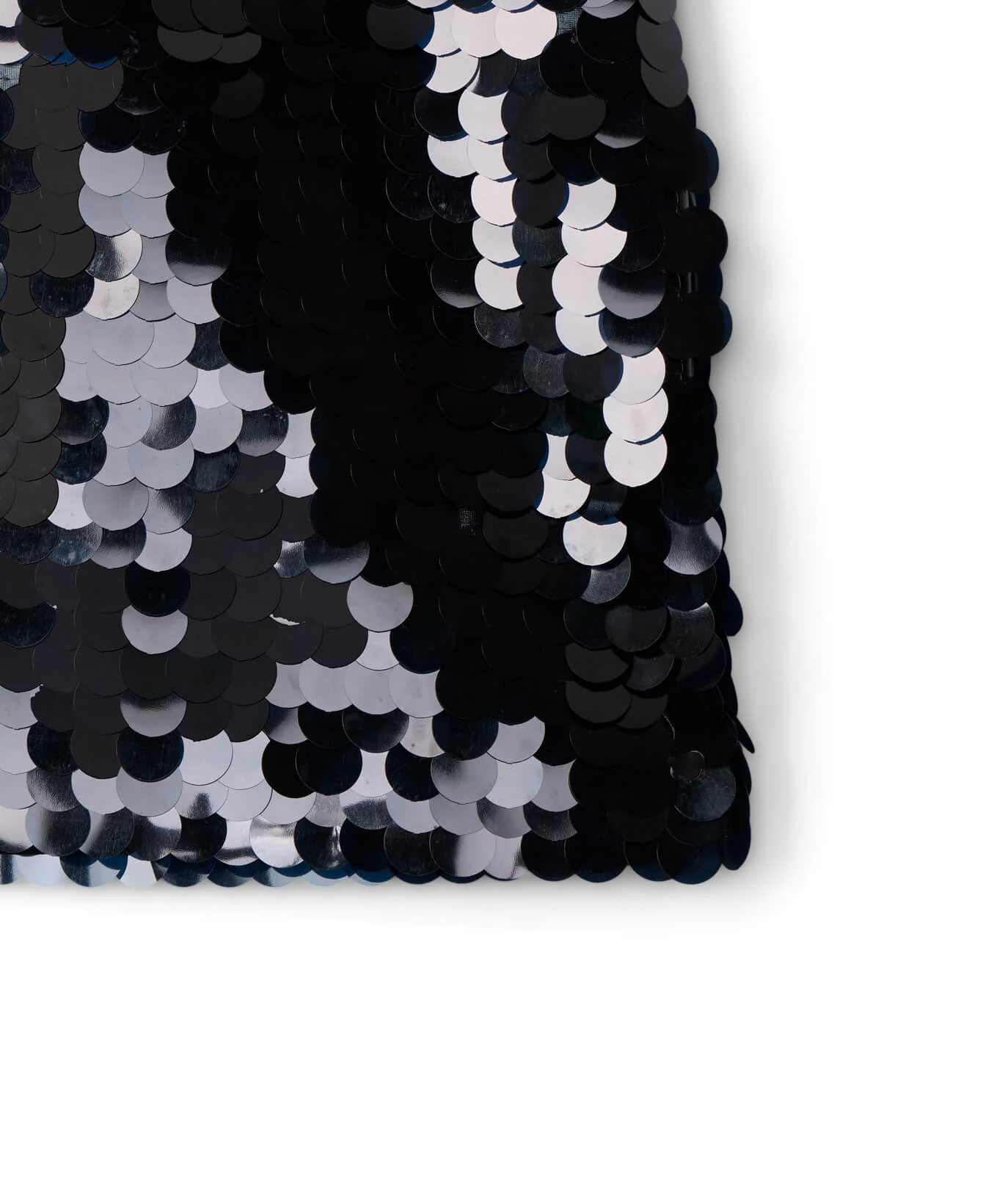 Black Disc Sequin Skirt - Image 5