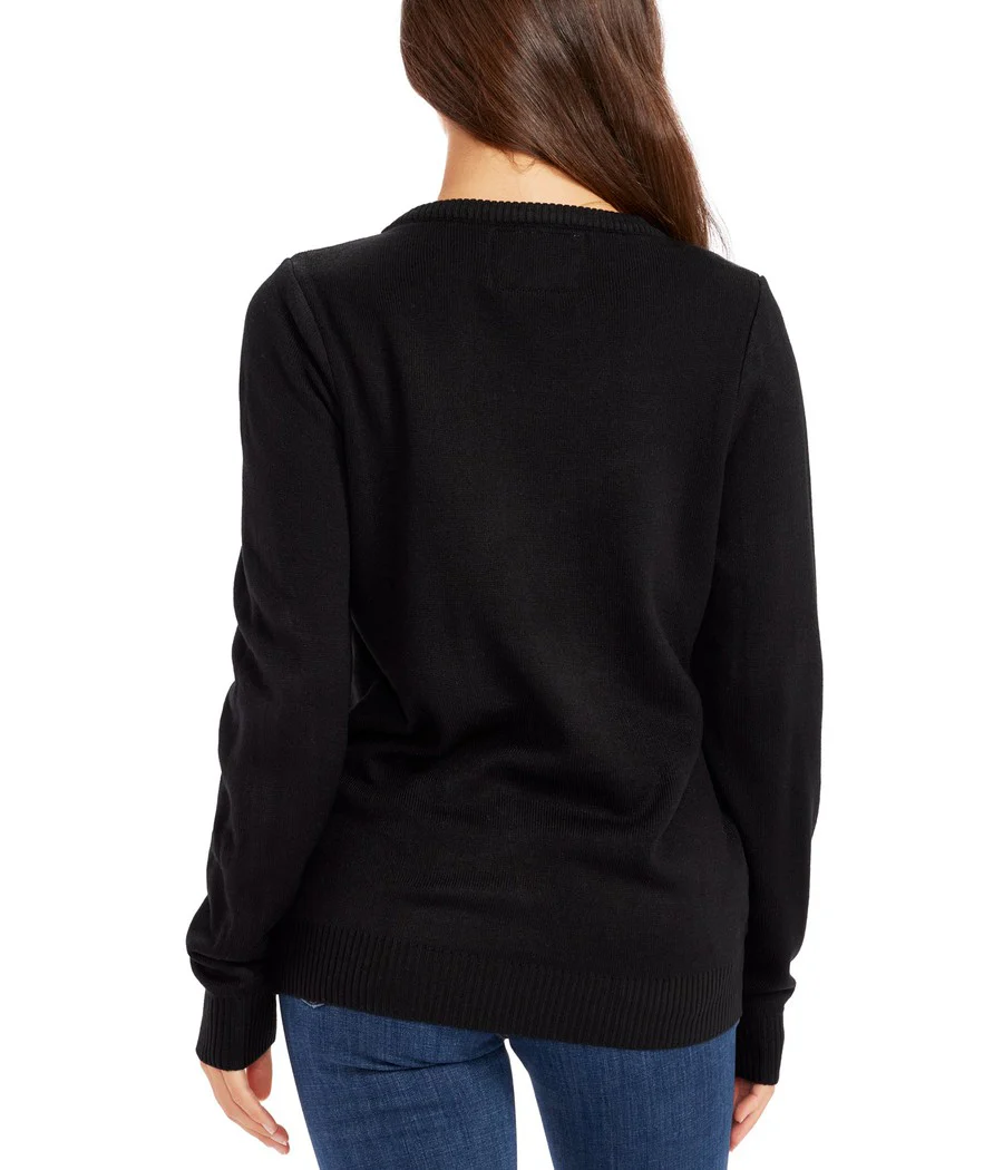 Women's Ghost Light Up Sweater - Image 3