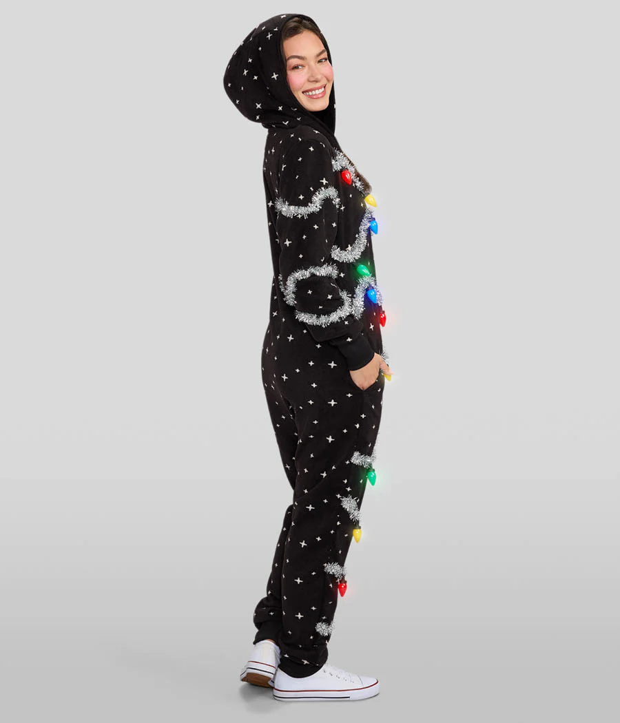 Women's Glow Getter Light Up Jumpsuit - Image 3