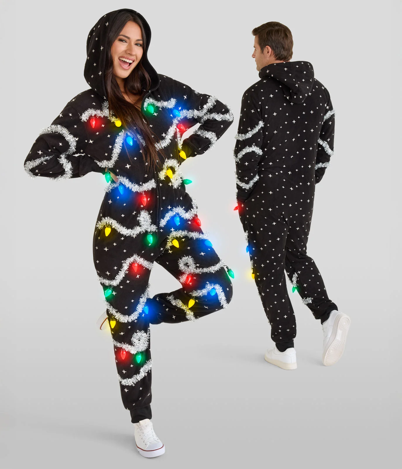 Women's Glow Getter Light Up Jumpsuit - Image 9
