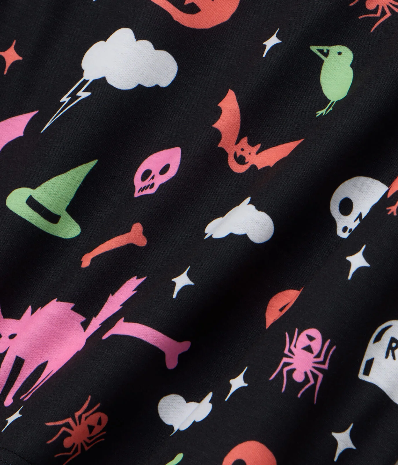 Women's Black Magic Halloween Pajama Set - Image 4