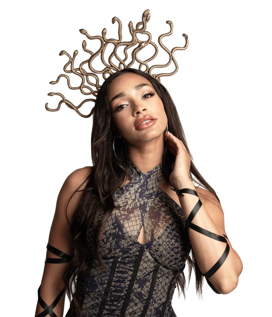 Women's Medusa Bodysuit Costume - Image 3