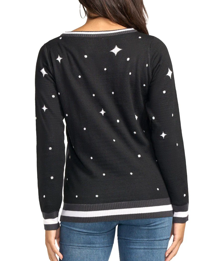 Women's Nessie Ugly Christmas Sweater - Image 2